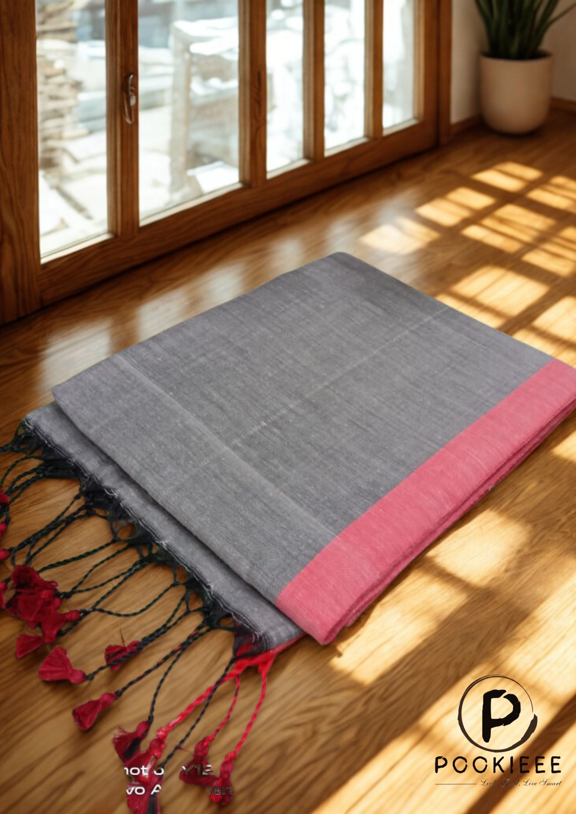 CK Khadi with Par Contest Saree